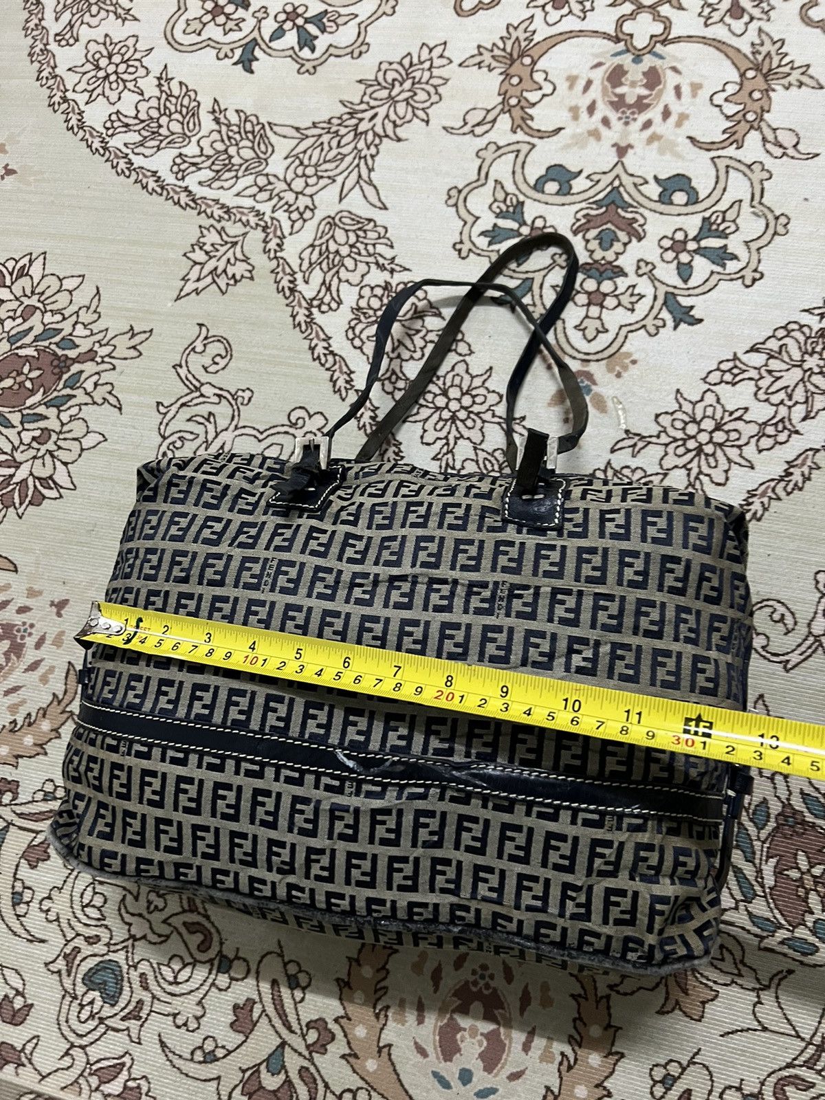 Fendi FENDI ZUCCHINO CANVAS HANDBAG Size ONE SIZE - 12 Thumbnail