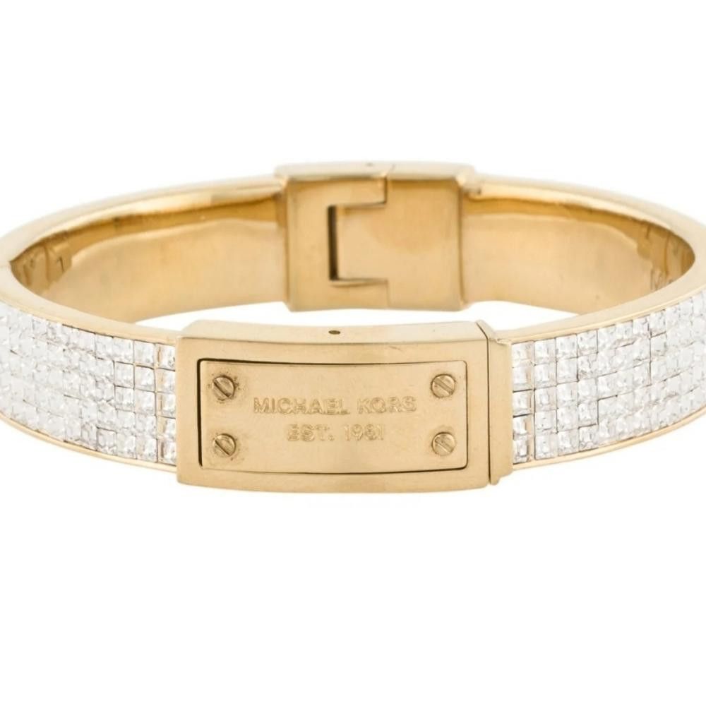 Michael Kors Women's Michael Kors Bracelet One Size Gold Clear Size ONE SIZE - 1 Thumbnail