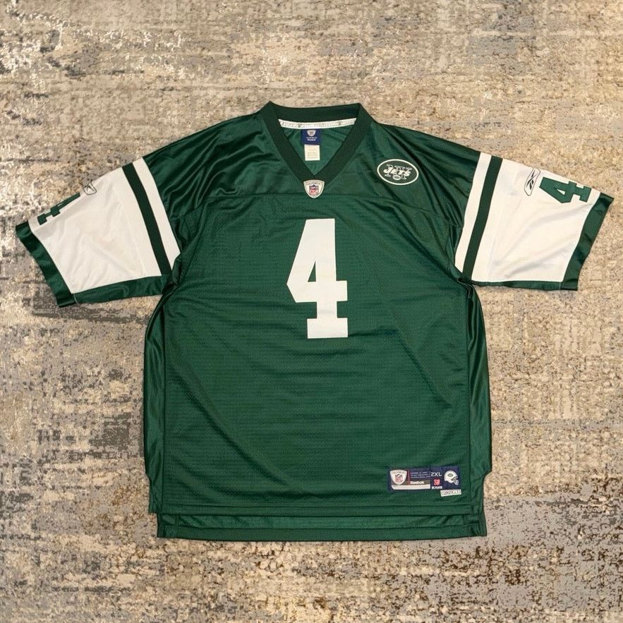 Reebok Reebok New York Jets Brett Favre NFL Jersey Size Mens XXL Size XXL / US 16-18 / IT 52-54 - 2 Thumbnail