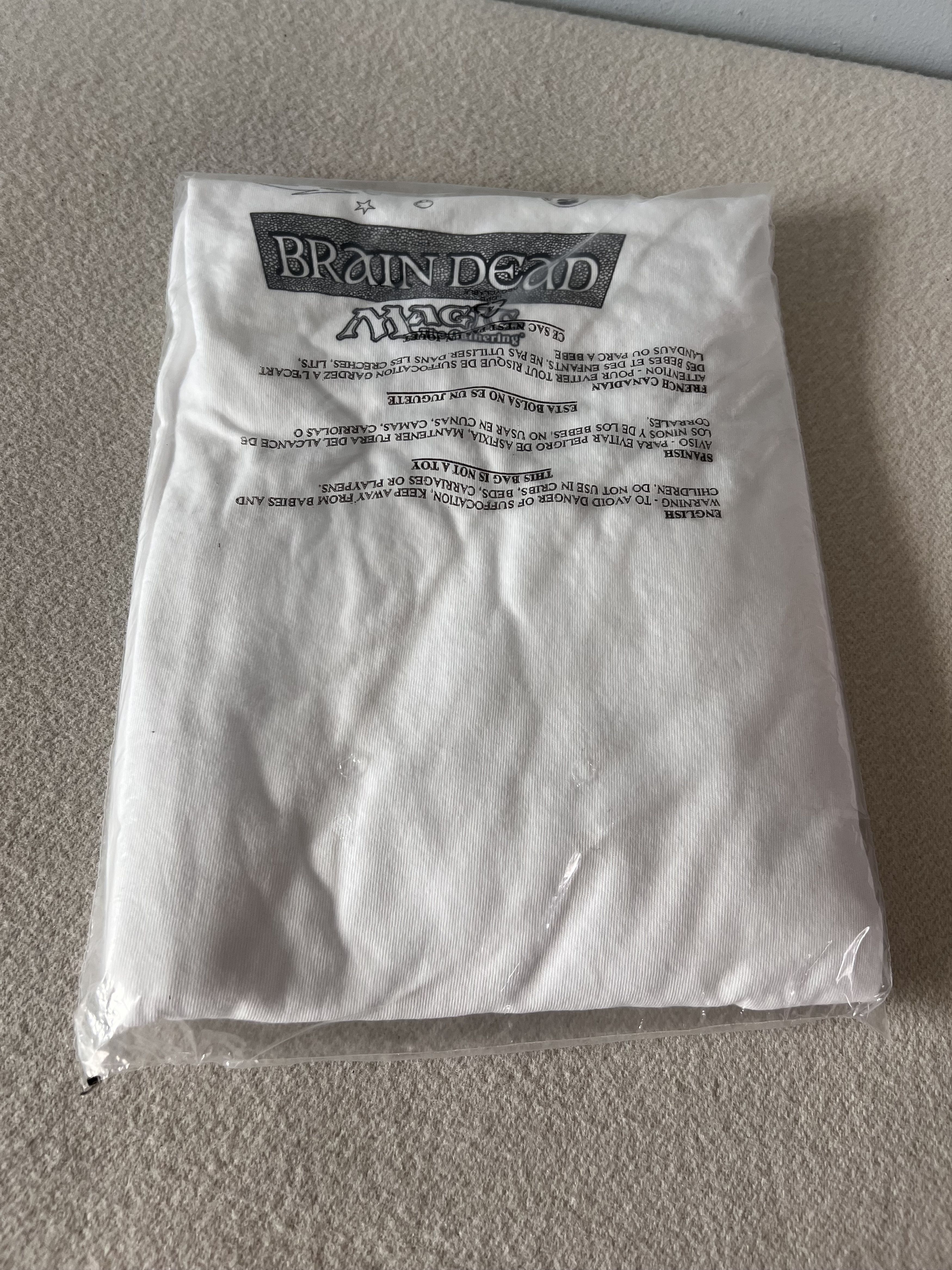 Brain Dead Brain Dead Magic The Gathering Wizard Mana Tee in White Size US XXL / EU 58 / 5 - 4 Thumbnail