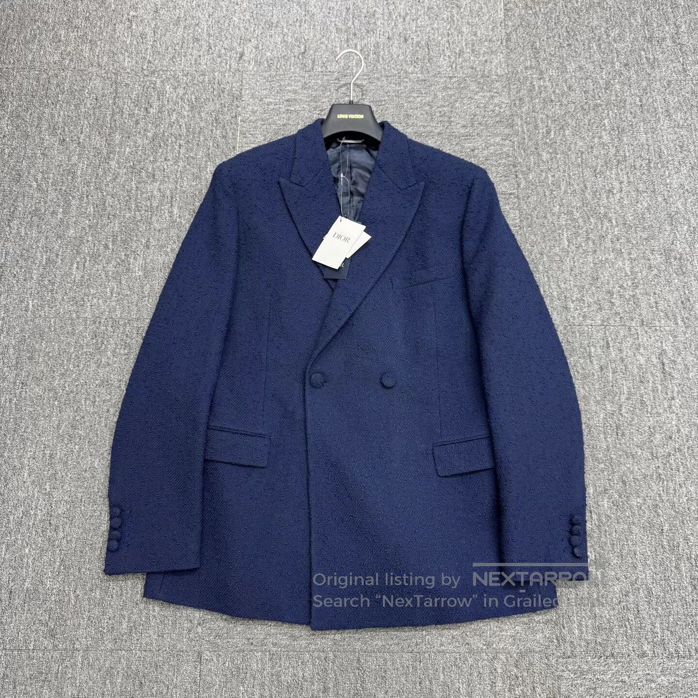 Dior Dior Embroidered Wool Suit Jacket. Size US XXL / EU 58 / 5 - 1 Thumbnail