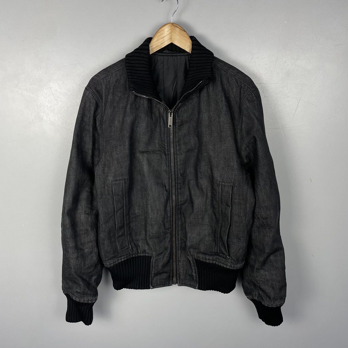 Z Zegna 🔥Rare🔥 Z Zegna denim bomber jacket lampo y2k Size US L / EU 52-54 / 3 - 4 Thumbnail