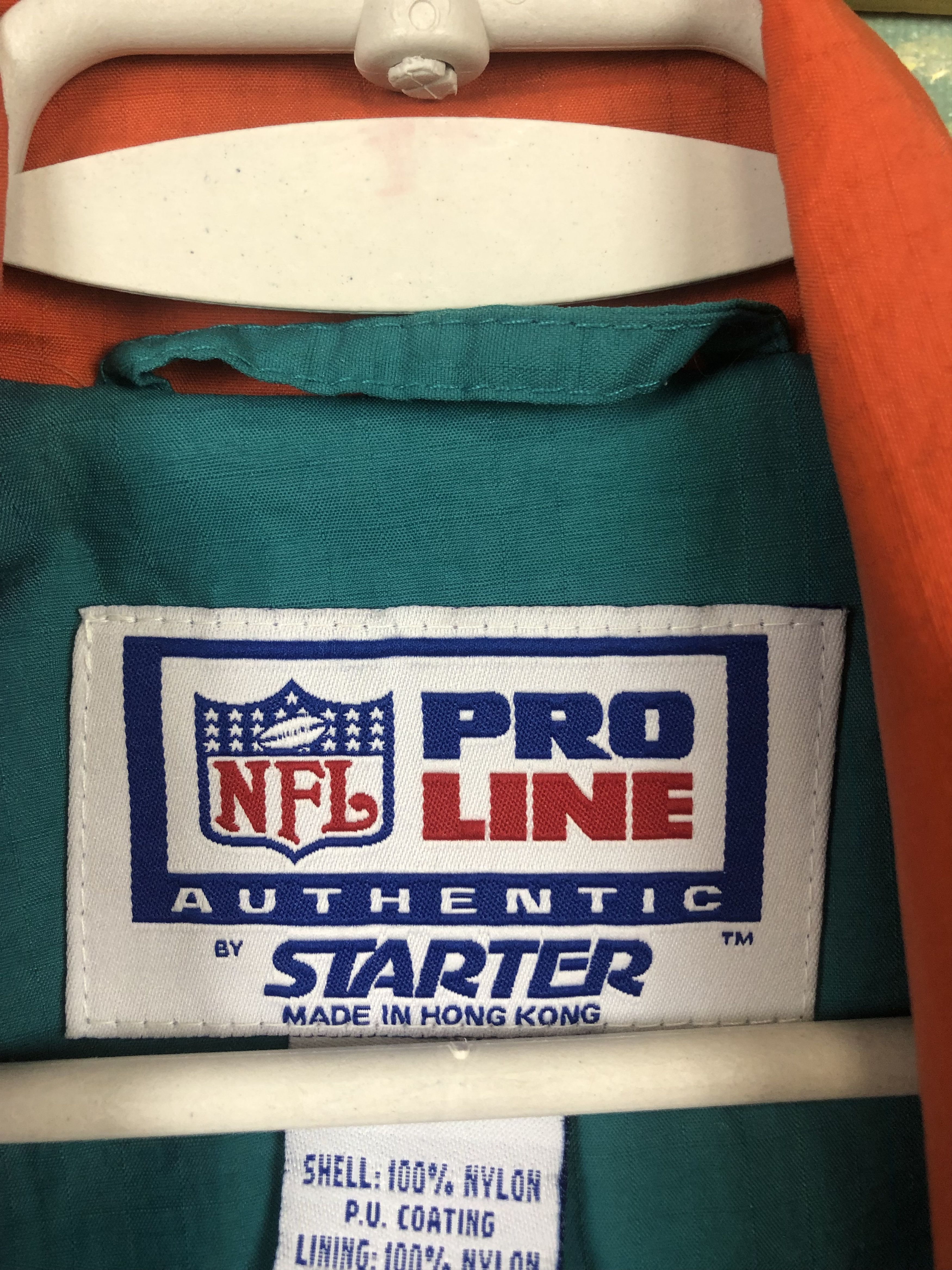 NFL × Starter × Vintage Vintage 90s NFL Starter Miami Dolphins Jacket Rare Hype Size US XL / EU 56 / 4 - 13 Thumbnail