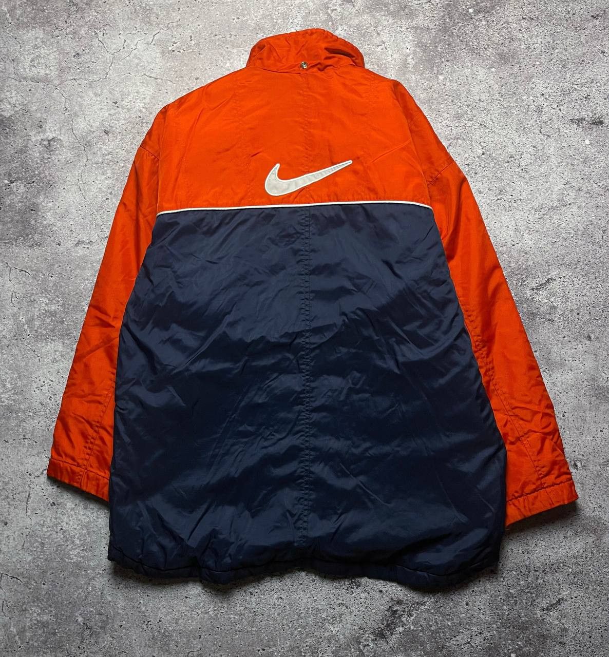 Nike × Vintage Vintage Nike parka down jacket 90s y2k Size US L / EU 52-54 / 3 - 1 Thumbnail