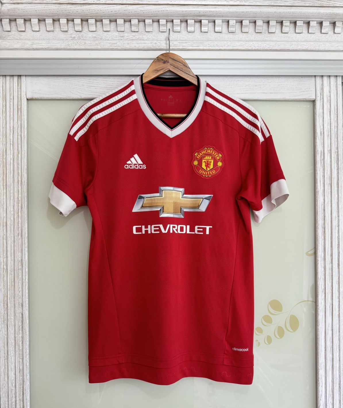 Adidas Mata #8 Manchester United 2014-2015 Home Soccer Jersey Kit Size US S / EU 44-46 / 1 - 2 Thumbnail