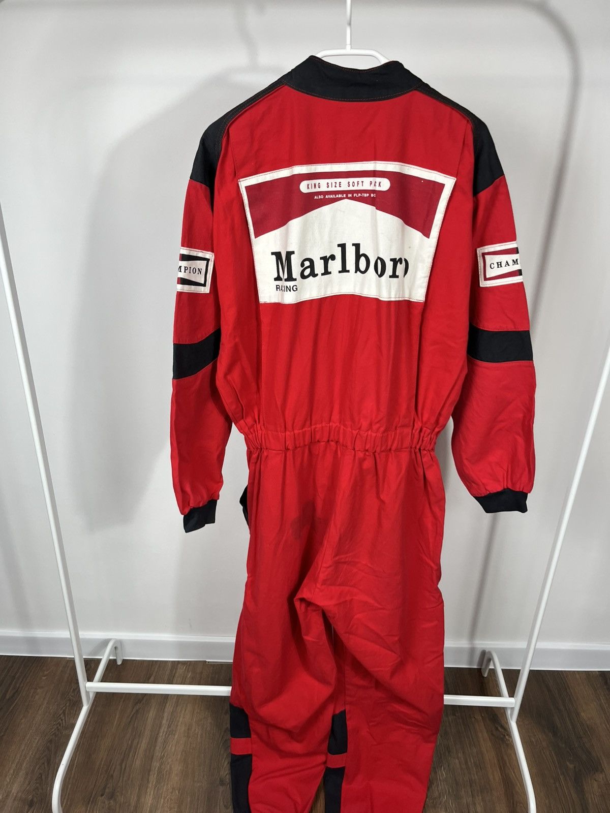 Marlboro Vintage Marlboro Racing Suit Coveralls Red Mazda Workwear Size US L / EU 52-54 / 3 - 19 Thumbnail