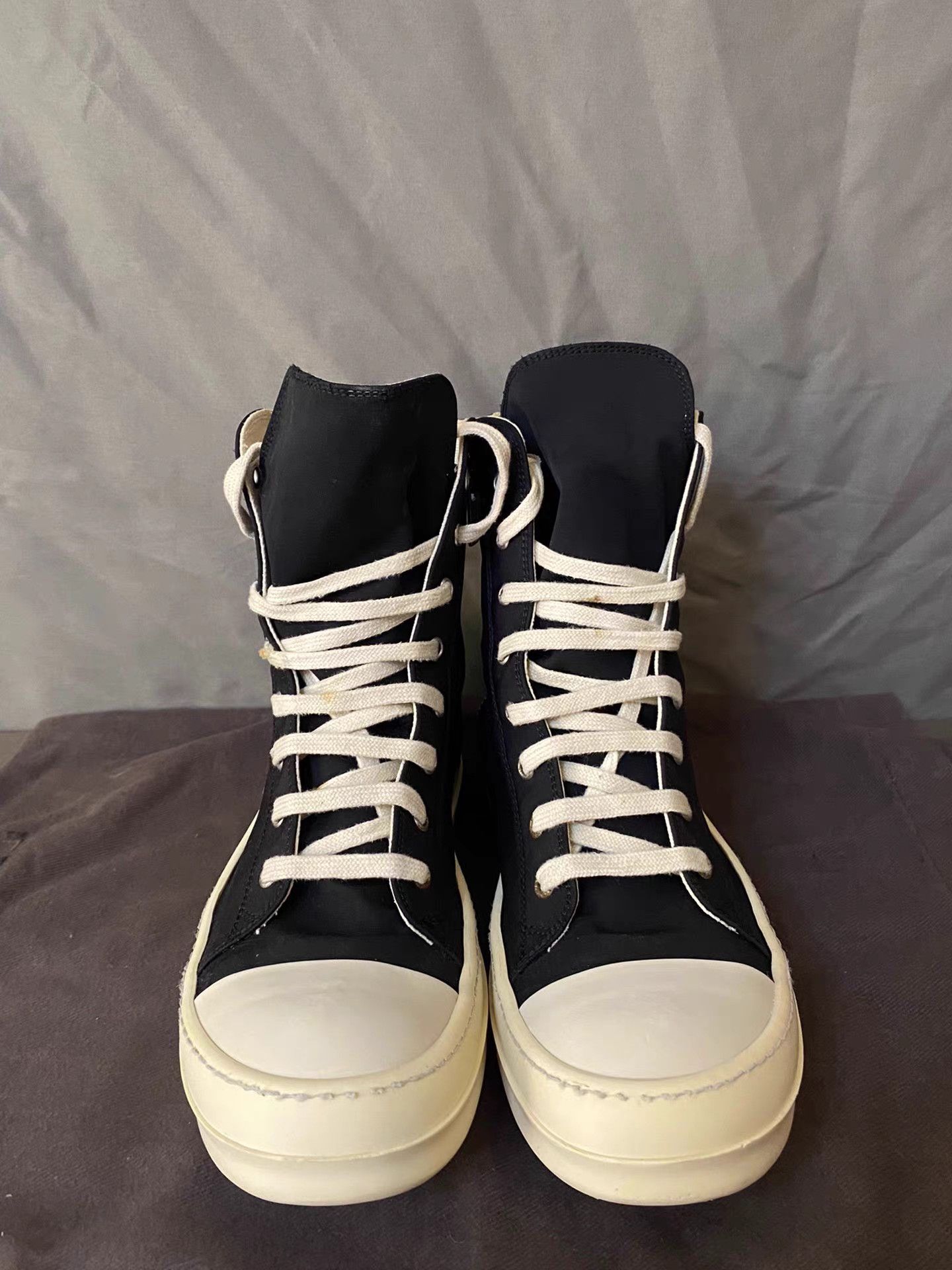 Rick Owens Rick Owens DRKSHDW Satin Ramones Size US 8 / EU 41 - 2 Thumbnail