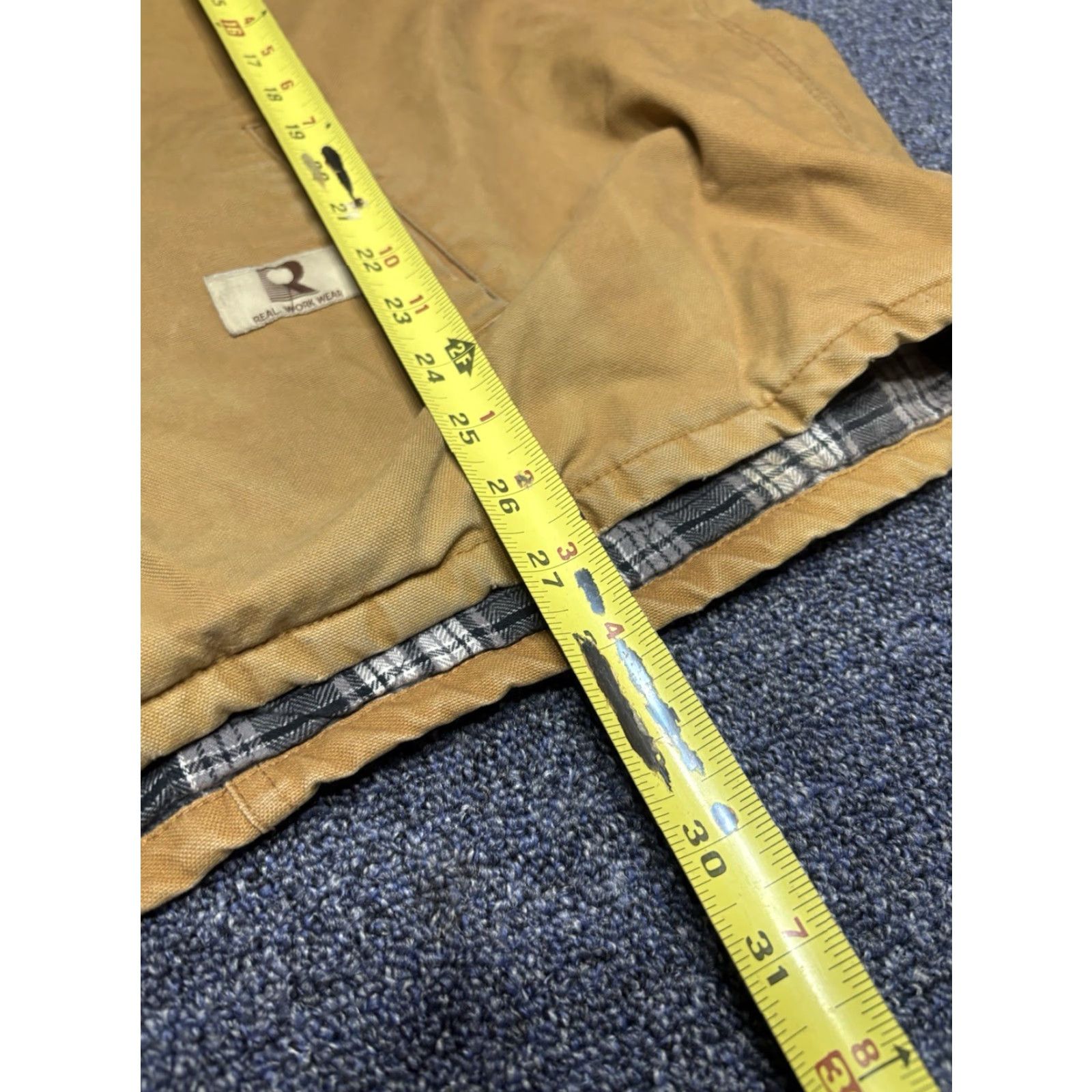 J Brand VINTAGE Real Work Wear Detroit Jacket XL Men Canvas Tan 90s Workwear Size US XL / EU 56 / 4 - 4 Thumbnail