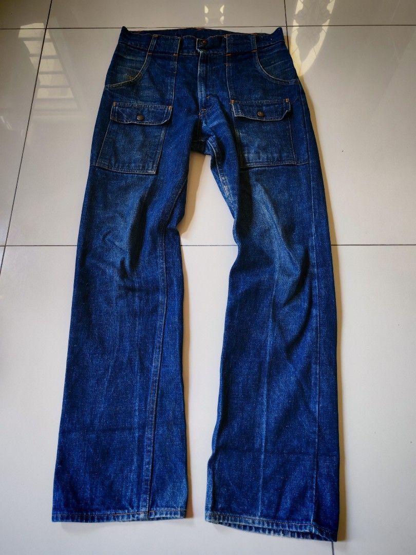 Levi's Vintage 70s Levi’s Bush Pants Orange Tab Talon W31.5 Size US 31 - 2 Thumbnail