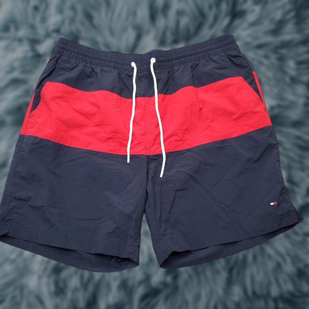 Tommy Hilfiger Tommy Hilfiger Trunk Shorts Mens XL Multi Thermal Lined Elastic Waist Drawstring Shirt Size US 36 / EU 52 - 1 Thumbnail