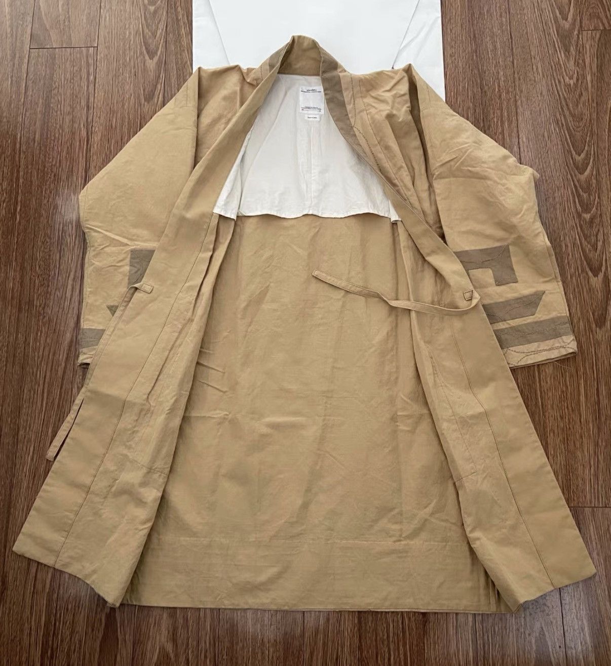 Visvim VISVIM RUUNPE COAT (C/LI) Long gown / kimono style jacket Size US M / EU 48-50 / 2 - 2 Thumbnail