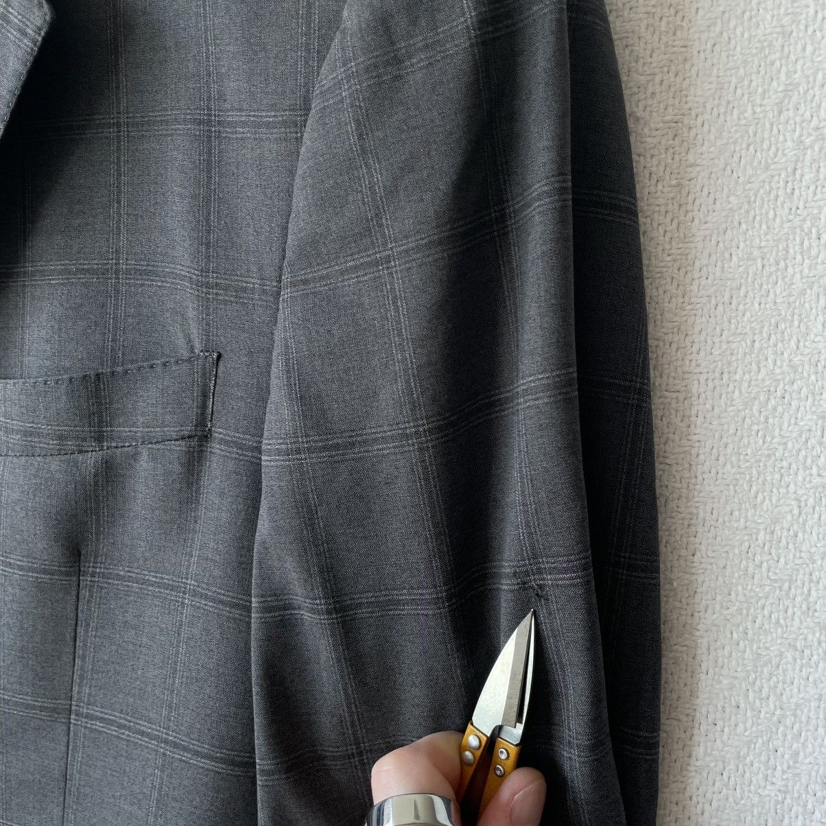Todd Snyder 100% Wool Glen Check Plaid Mayfair Fit Blazer Made in USA Size 40R - 9 Thumbnail