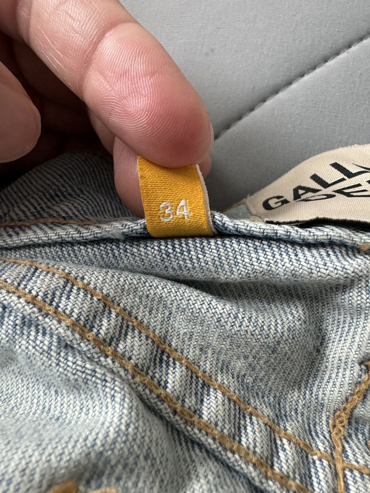Gallery Dept. Gallery Dept. Blvd LA Flare Indigo Blue Flared Jeans 34x36 Size US 34 / EU 50 - 8 Thumbnail