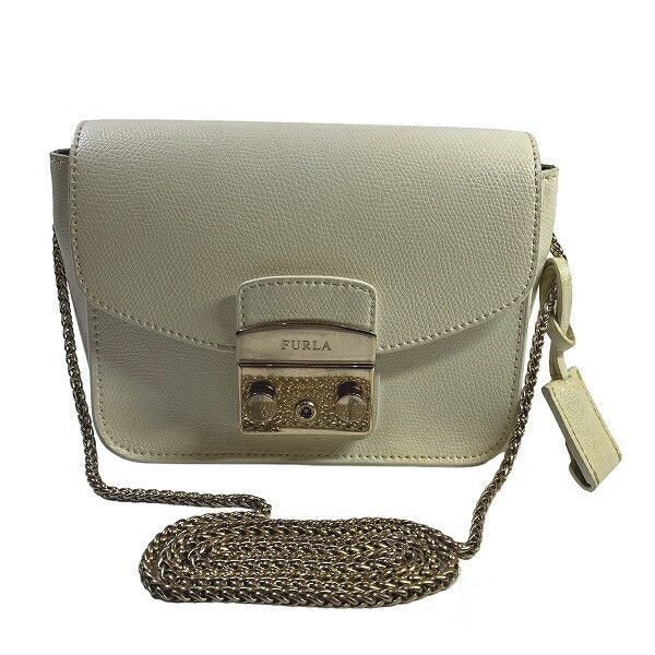 Furla Furla Furla Metropolis Leather Shoulder Bag Leather Crossbody Bag in Good Condition Size ONE SIZE - 1 Thumbnail
