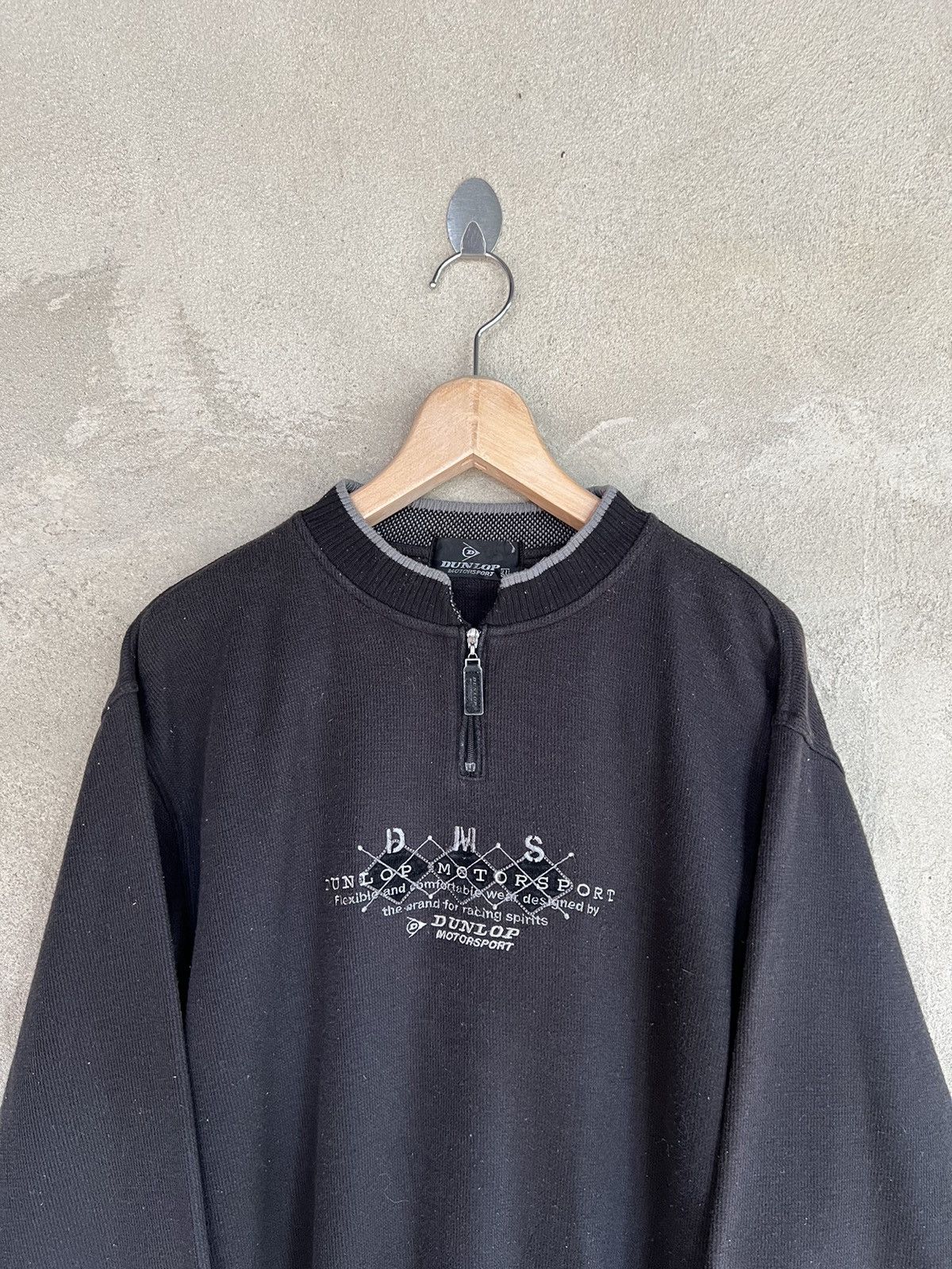 Dunlop × Vintage Vintage Dunlop Racing Sweatshirt Size US L / EU 52-54 / 3 - 3 Thumbnail