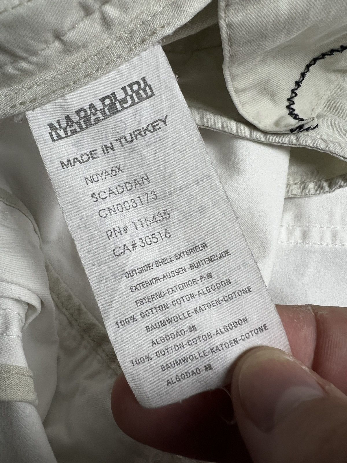 Napapijri Vintage Napapijri Cargo Shorts Distressed Y2K Rare 00s Size US 36 / EU 52 - 11 Thumbnail