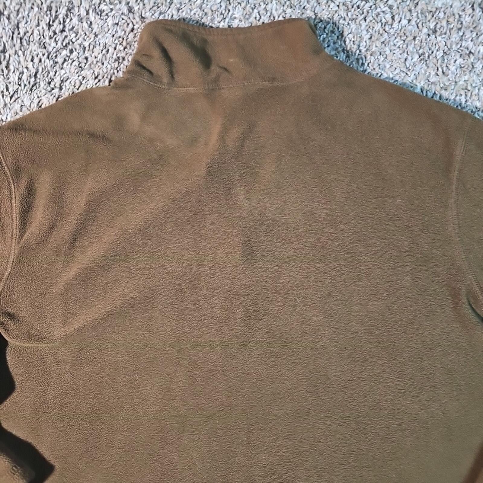 Eddie Bauer Eddie Bauer Mens M Green 1/4 Zip Fleece Sweatshirt Size US M / EU 48-50 / 2 - 9 Thumbnail