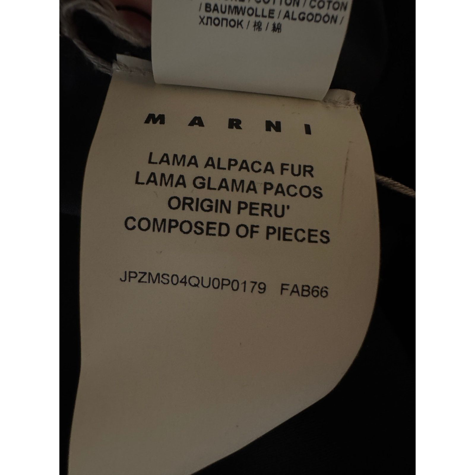 Marni Marni NWT 2010s Wool Crew Neck Sweater with Alpaca Fur Size US M / EU 48-50 / 2 - 6 Thumbnail