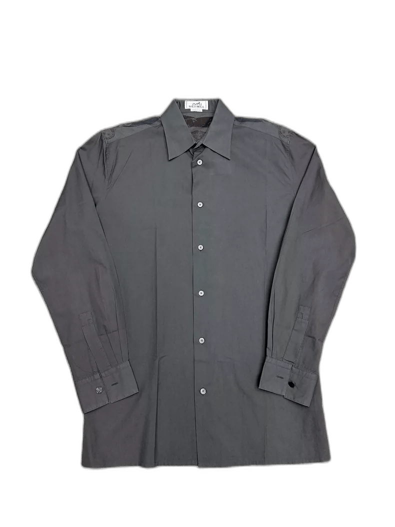 Hermes Hermes Spliced Print Button-Up Shirt Size US M / EU 48-50 / 2 - 1 Thumbnail