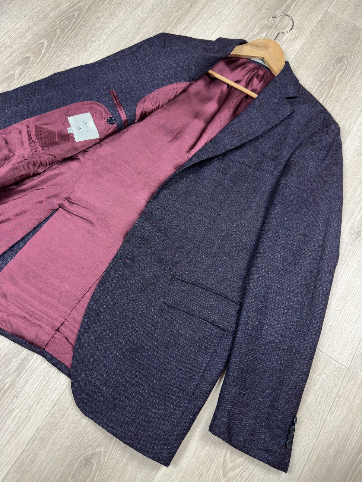 Loro Piana Henry by Loro Piana Blazer Wool Jacket Size 52L - 14 Thumbnail