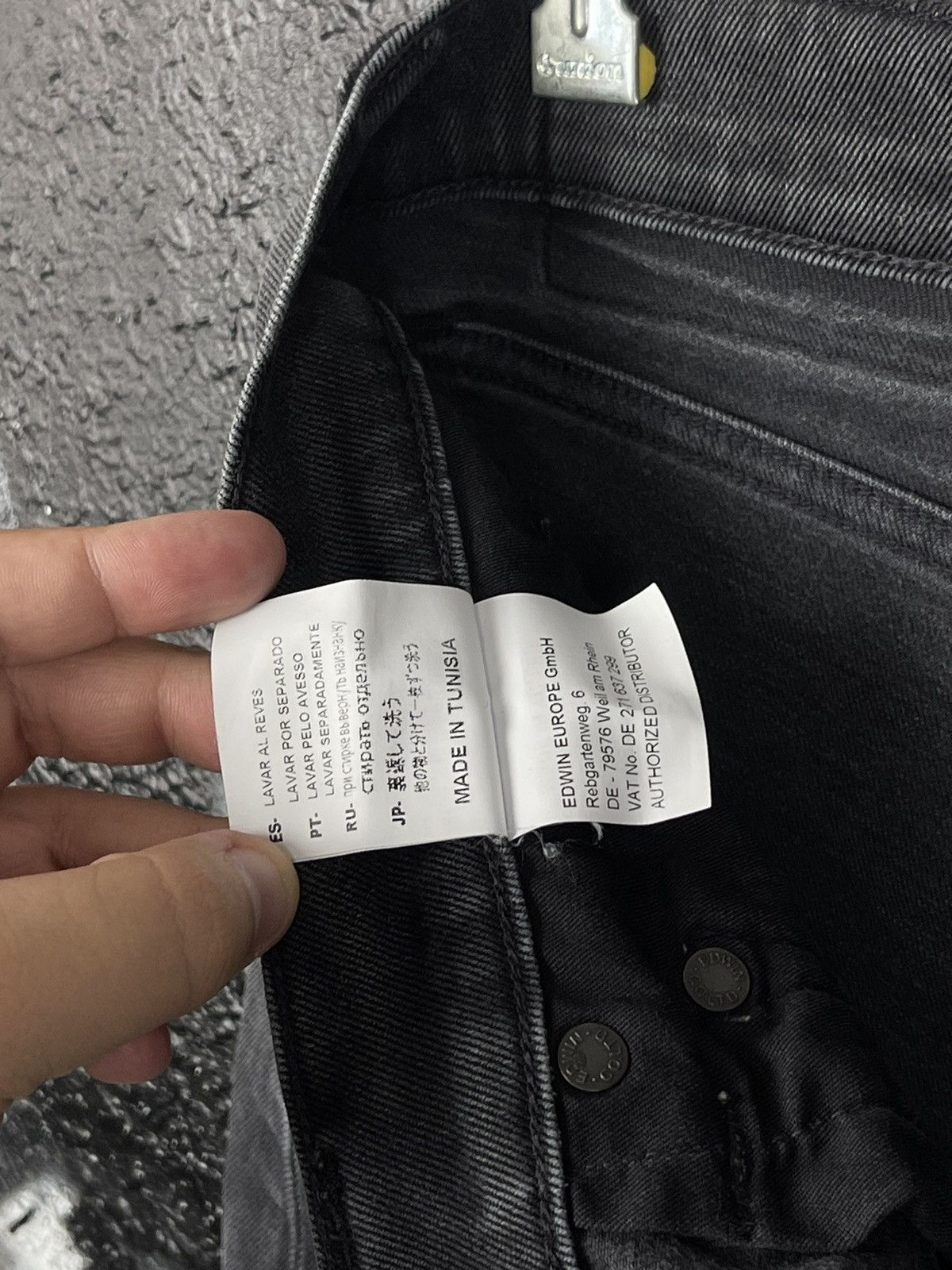 Edwin Edwin ED-55 Regular Tapered Grey Jeans Men’s Size 31x32 Size US 31 - 15 Thumbnail