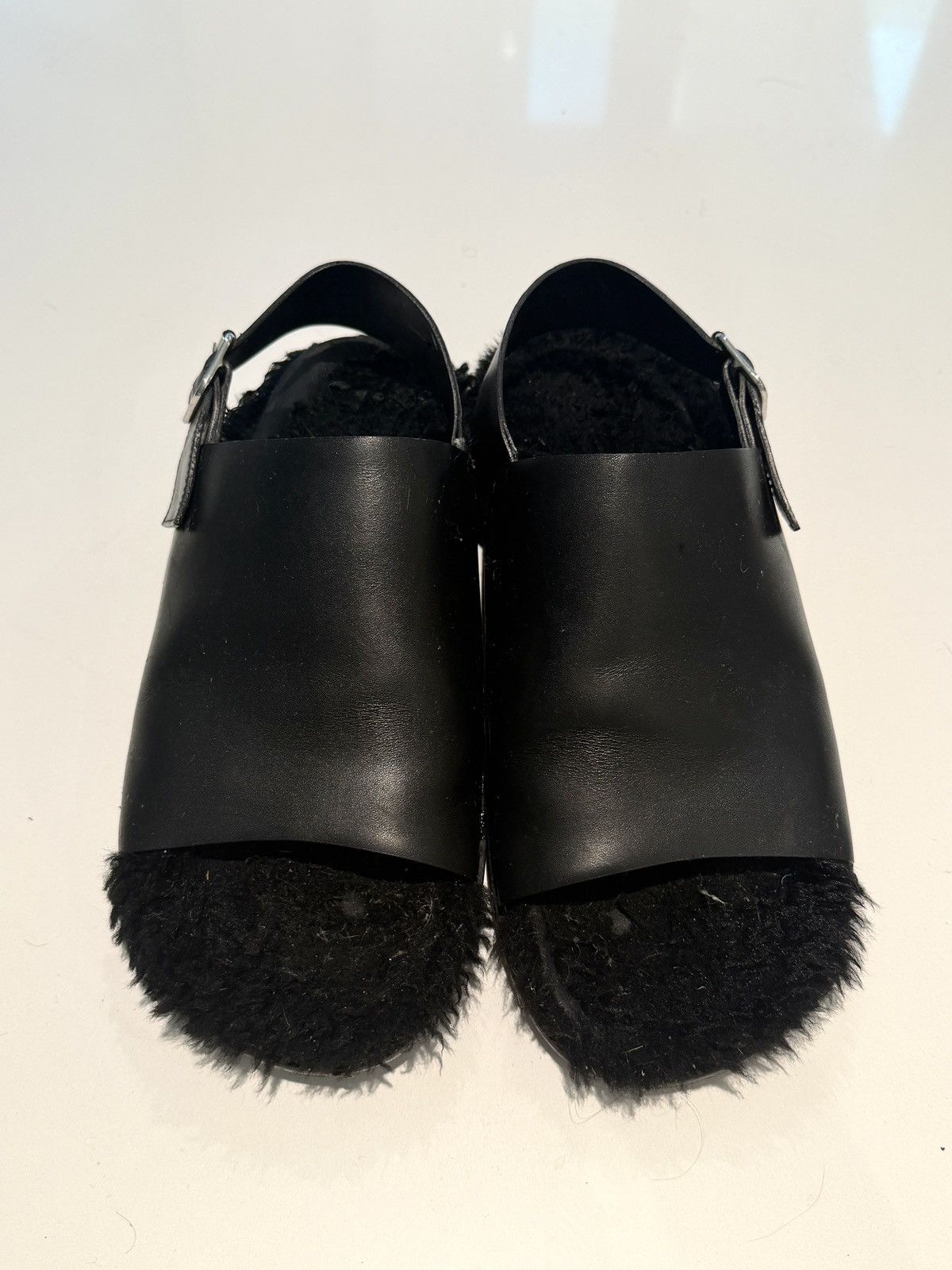 Marni Marni Black fussbet sandal slides Size US 10 / EU 43 - 2 Thumbnail