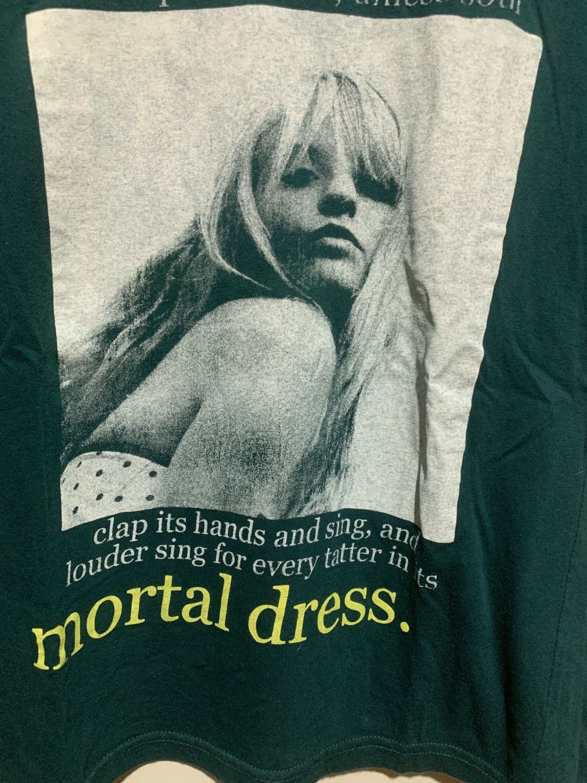 Hysteric Glamour × Undercover Y2K Japanese Mortal Dress Poem Longsleeve Size US M / EU 48-50 / 2 - 8 Thumbnail