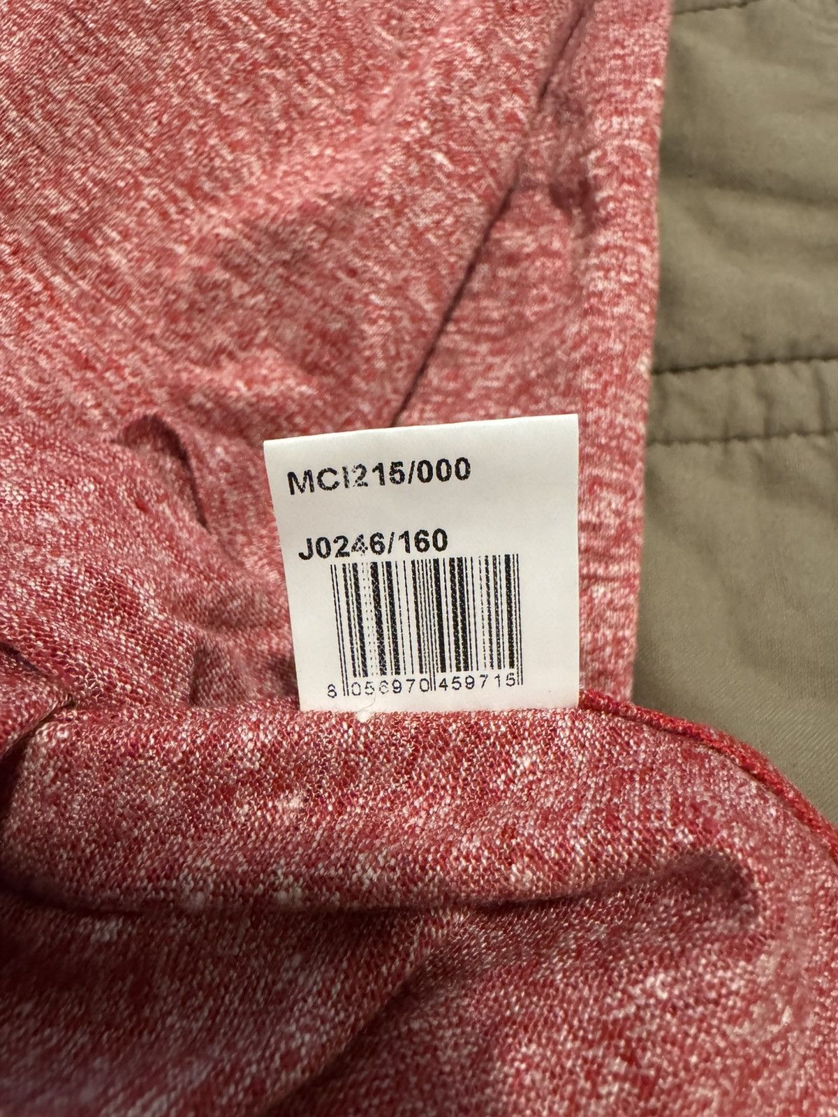 Isaia Red/White Linen Tshirt L Size US L / EU 52-54 / 3 - 8 Thumbnail