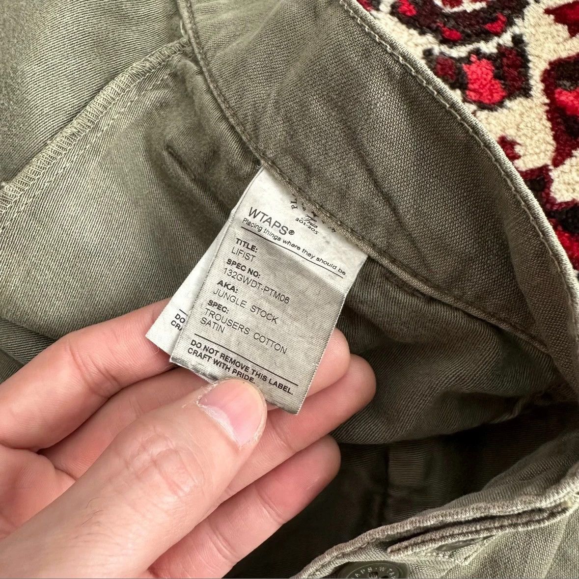 Wtaps Wtaps 13aw Jungle Military Pants S Size US 28 / EU 44 - 9 Thumbnail
