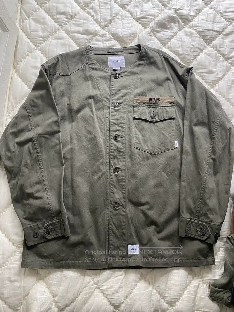 Wtaps Wtaps Round-neck two-pocket shirt Size US L / EU 52-54 / 3 - 1 Thumbnail