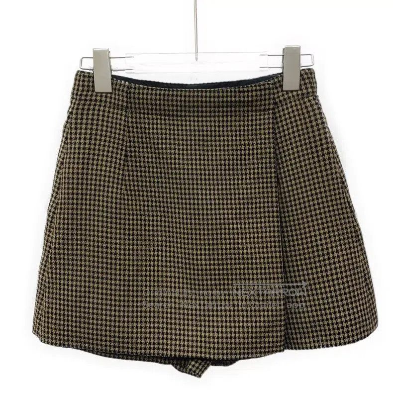 Dior Dior Brown checkered wool shorts Size 24" / US 00 / IT 34 - 1 Thumbnail