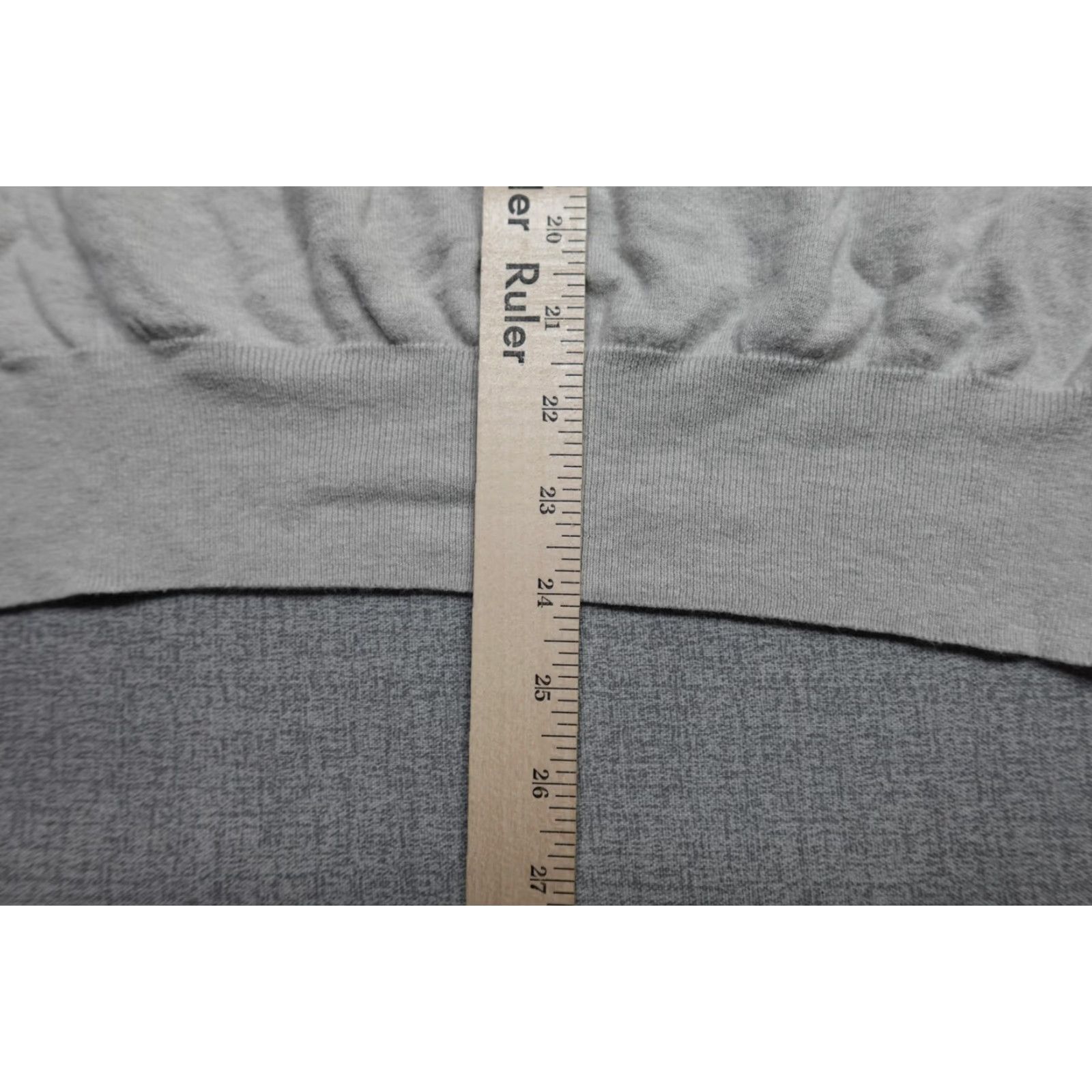Polo Ralph Lauren Polo Ralph Lauren Sweater Mens L Gray V-Neck 100% Pima Cotton Pony Logo Knit Pullover Classic Casual Size US L / EU 52-54 / 3 - 7 Thumbnail