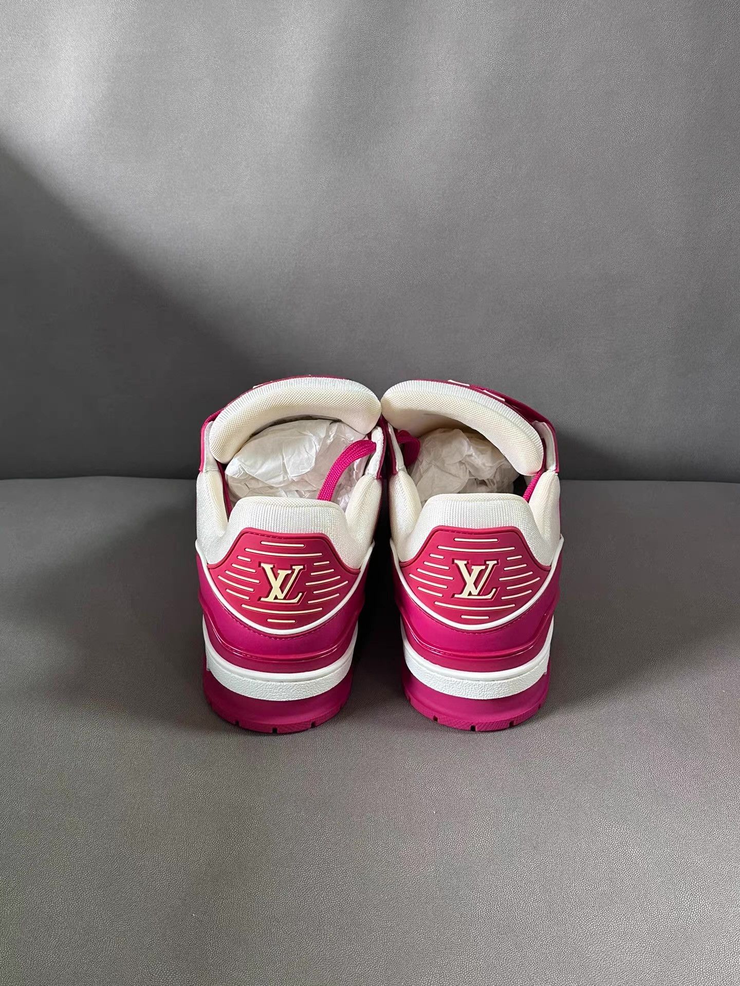 Louis Vuitton Louis Vuitton Red & Purple Ｑ20 Size US 9 / EU 42 - 6 Thumbnail