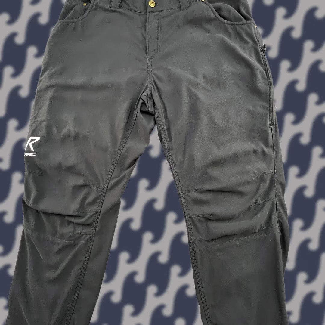 Vintage Revolution Race Adrenaline Outdoor Pants Mens XL Black Track Pants Stretch Hiking Jeans Trekking Trousers Size US 36 / EU 52 - 1 Thumbnail