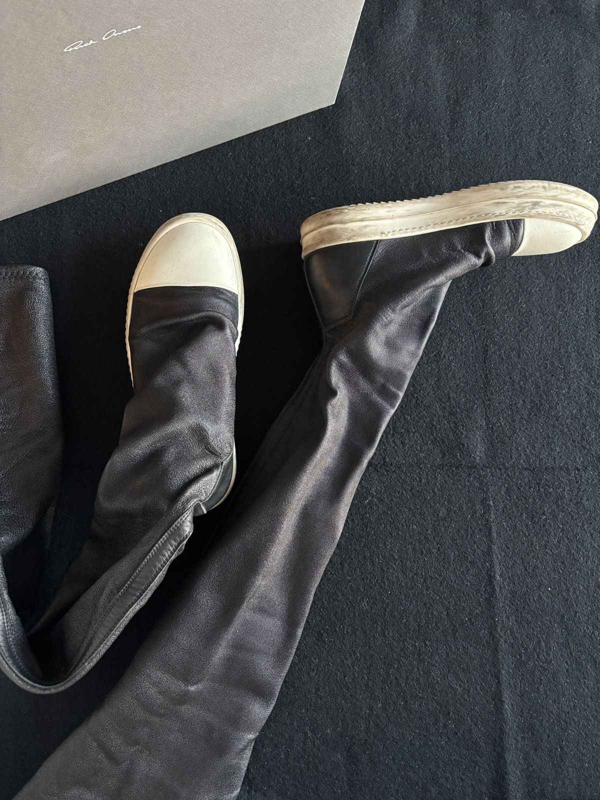 Rick Owens Rick Owens Stocking Sneakers IT36 Size US 6 / IT 36 - 7 Thumbnail