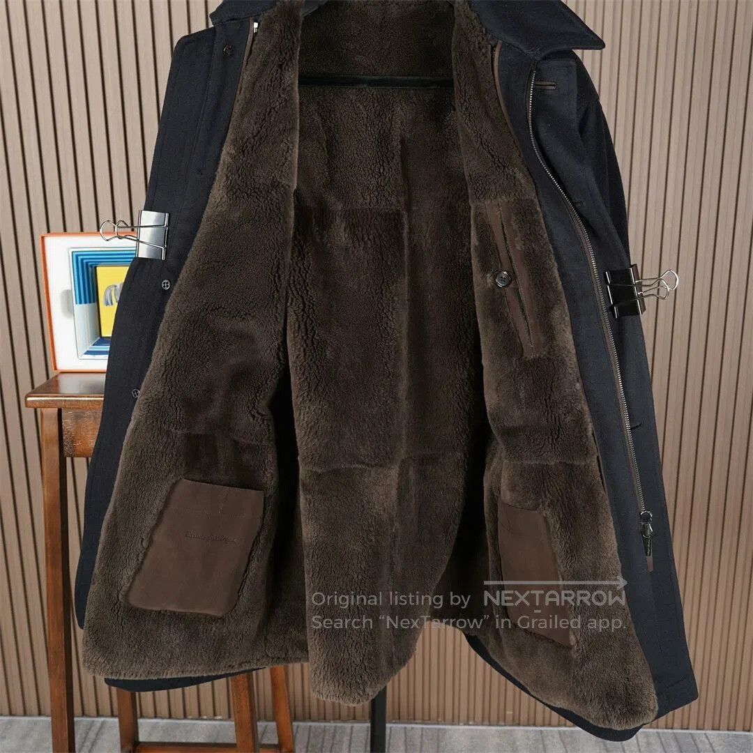 Ermenegildo Zegna ZEGNA HLS Fur Coat for Sale. Size US M / EU 48-50 / 2 - 4 Thumbnail