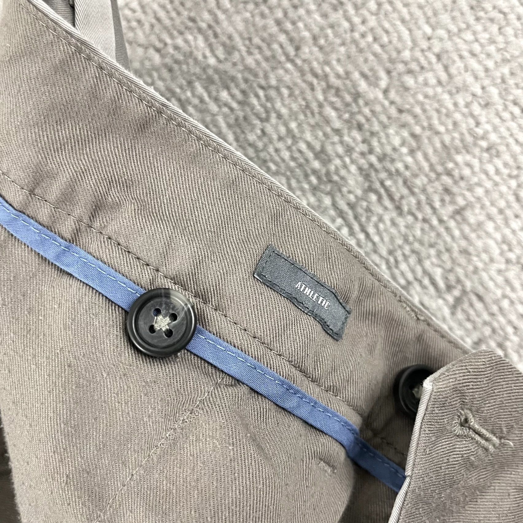 Bonobos Bonobos Friday Pants Men 33 x 32 Athletic Fit Gray Workwear Office Slacks Casual Size US 33 - 3 Thumbnail