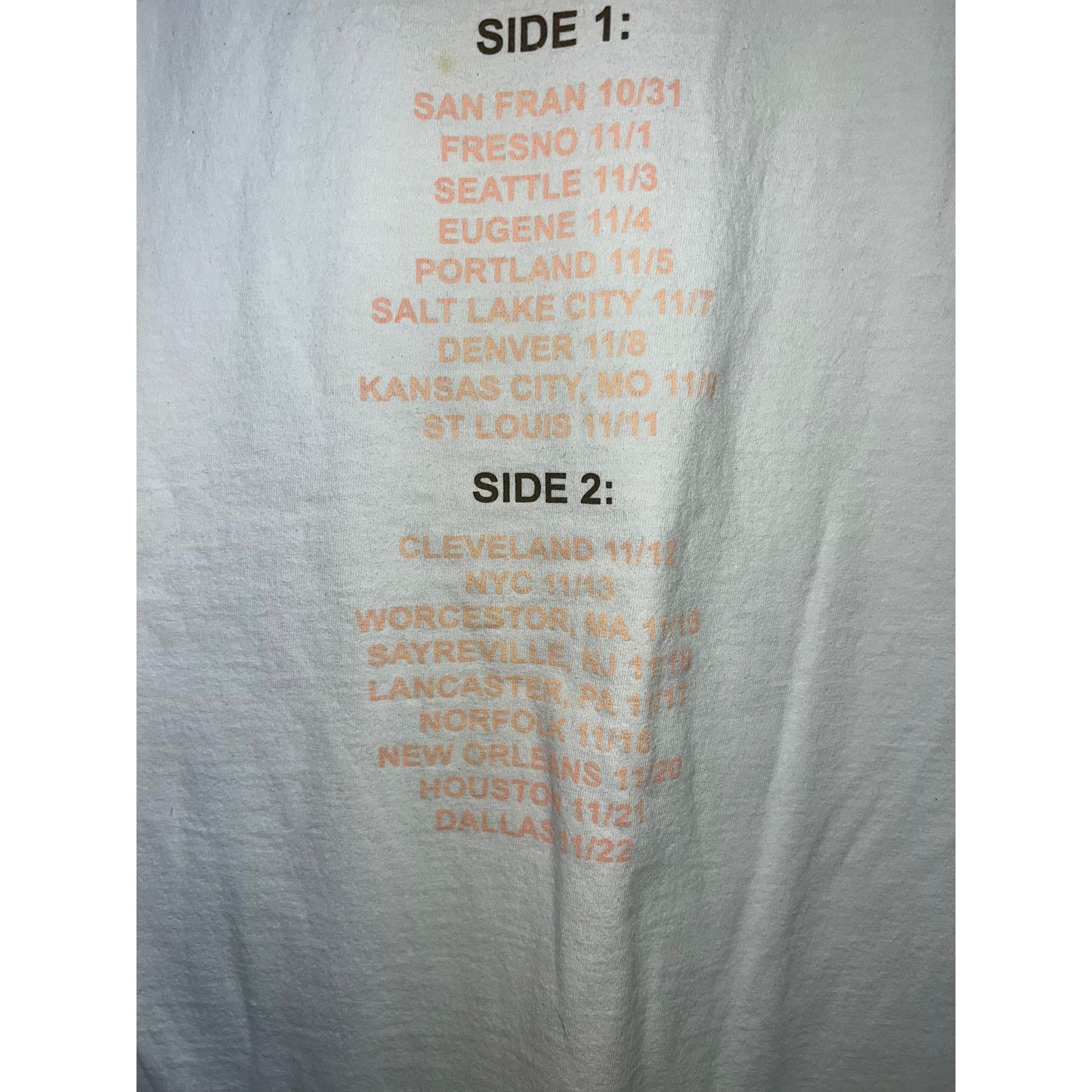 Golf Wang Tyler The Creator Flower Boy Tour Shirt Concert Tee Medium Size US M / EU 48-50 / 2 - 9 Thumbnail