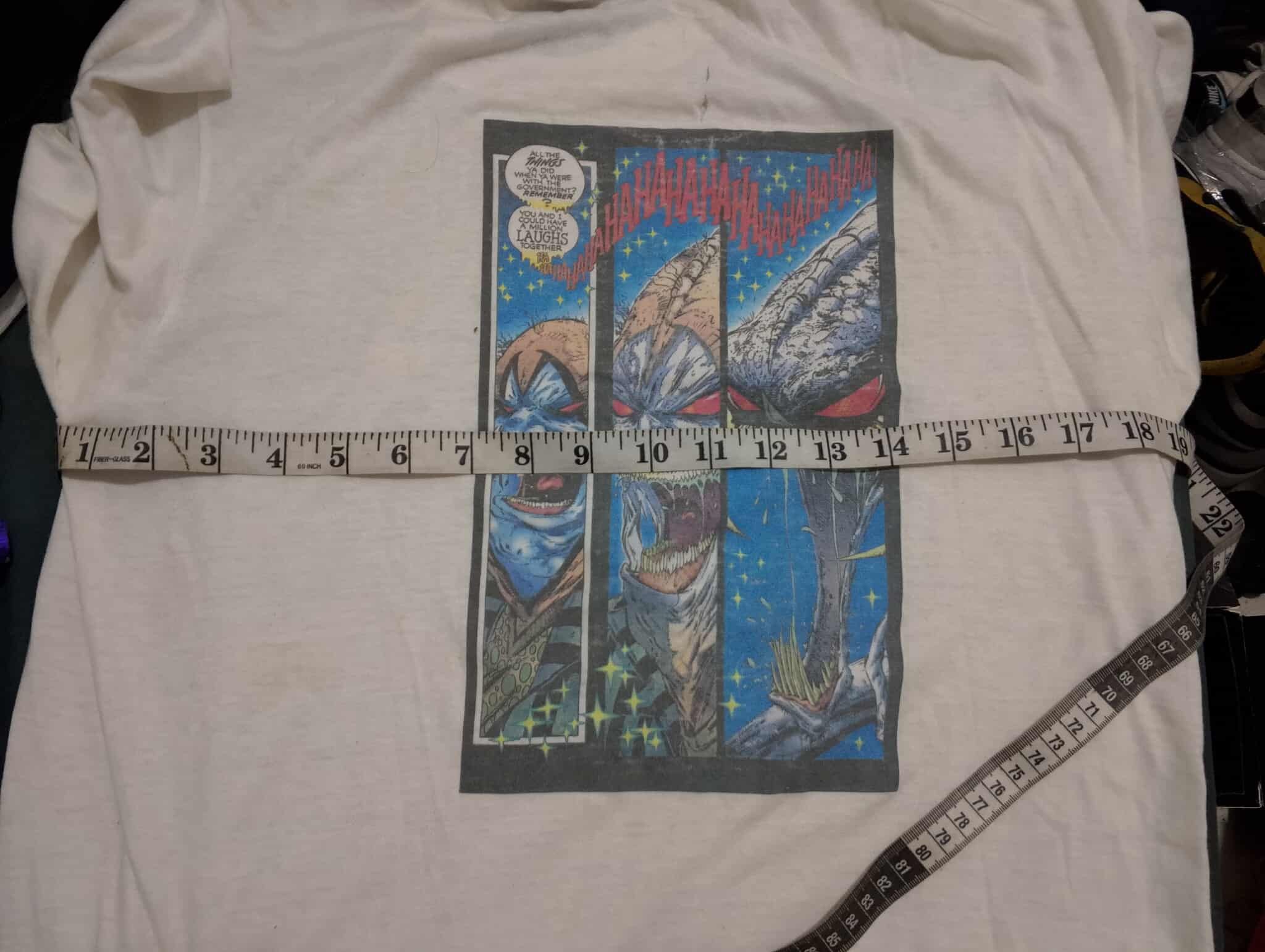 Anime × Vintage Spawn cartoon vintage tee Size US M / EU 48-50 / 2 - 7 Thumbnail