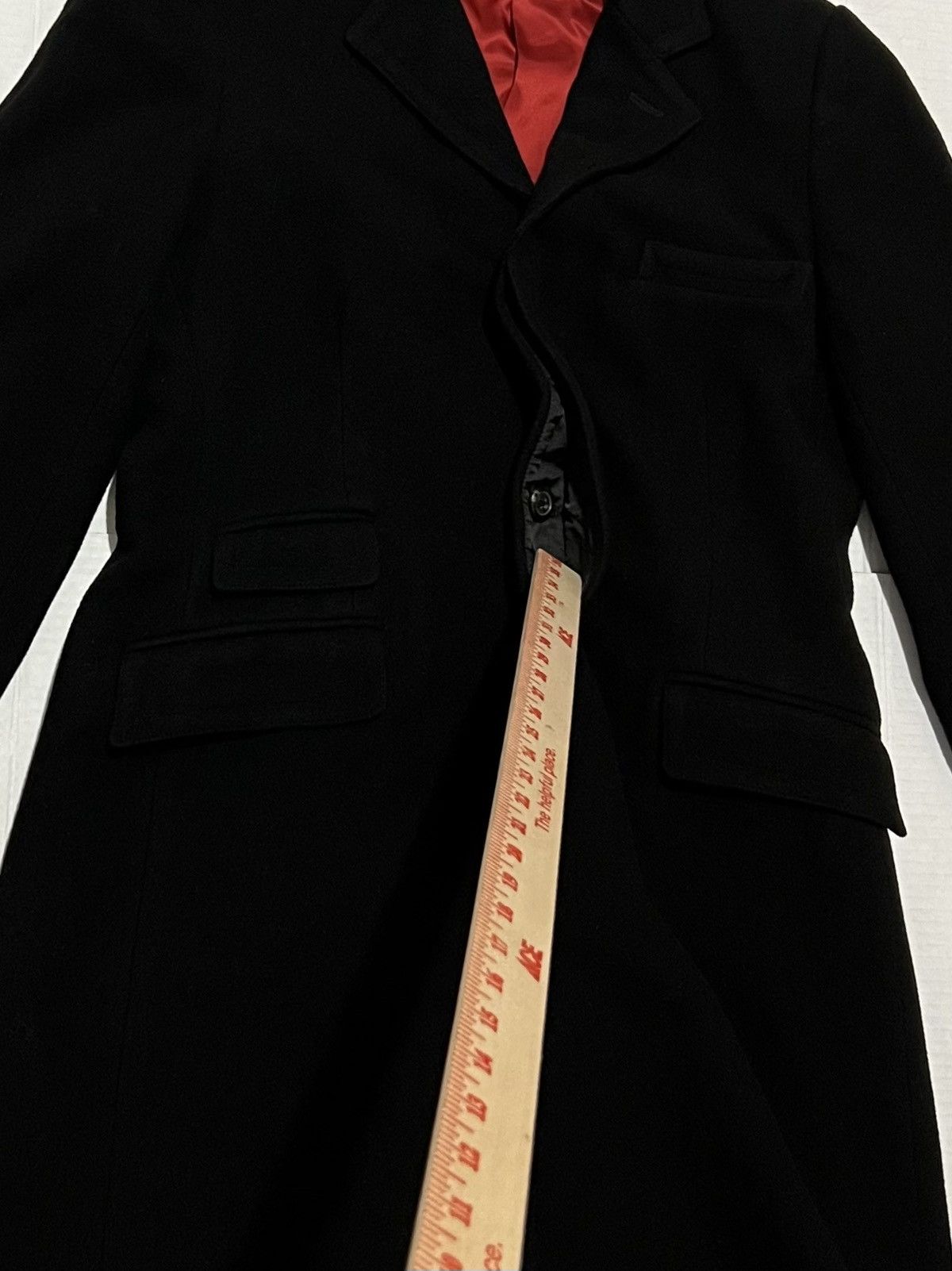 Rugby Ralph Lauren Vintage New Rugby Ralph Lauren Longline Wool Long Coat Black Size L / US 10 / IT 46 - 3 Thumbnail