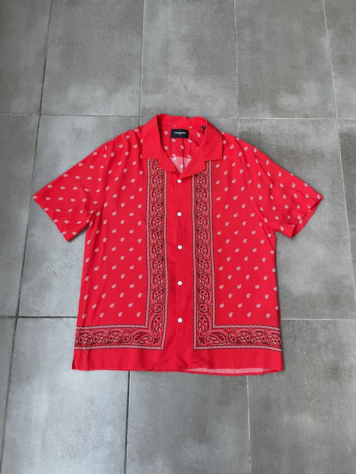 Avant Garde The Kooples DS SS23 The Kooples New Classic Bandana Viscose Shirt Grailed