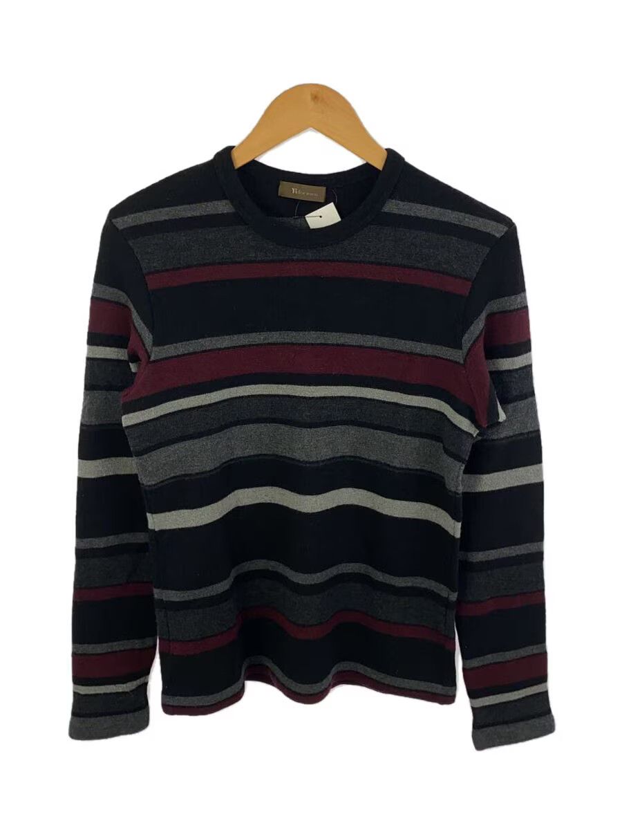 Yohji Yamamoto yohji yamamoto Y's for men BLK/Border knit Size US L / EU 52-54 / 3 - 1 Thumbnail