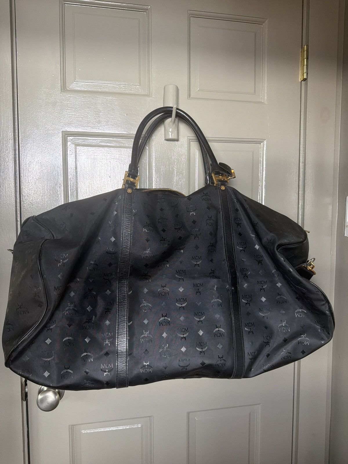 MCM MCM by Munchen traditional monogram Duffel Bag Size ONE SIZE - 3 Thumbnail