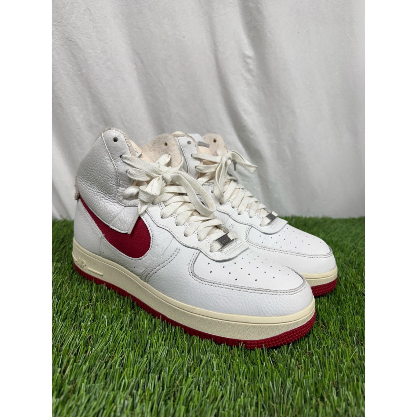 OG ALL Nike Air Force 1 High Sculpt “White Red” (DC3590-100)
