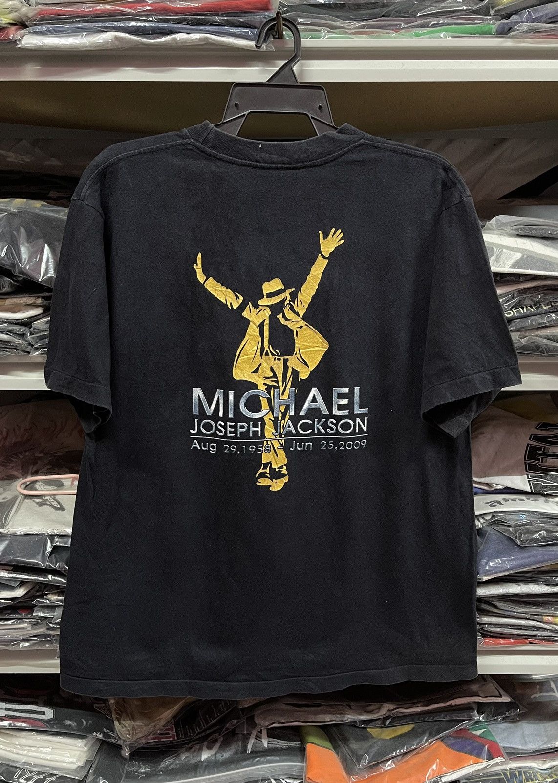 Band Tees × Vintage Vintage Y2K Michael Jackson Tour Tee🔥🔥🔥 Size US L / EU 52-54 / 3 - 8 Thumbnail