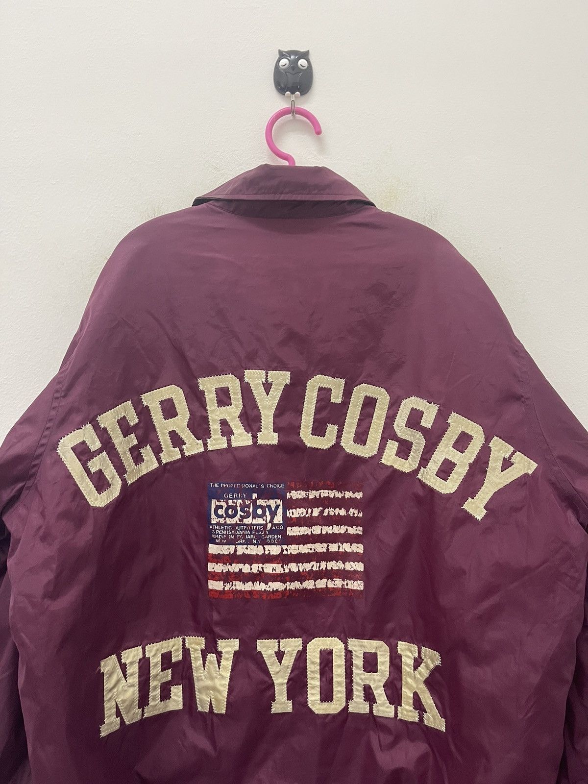 Vintage Rare Vintage GERRY COSBY NEW YORK Spell Out Jacket Size US M / EU 48-50 / 2 - 2 Thumbnail