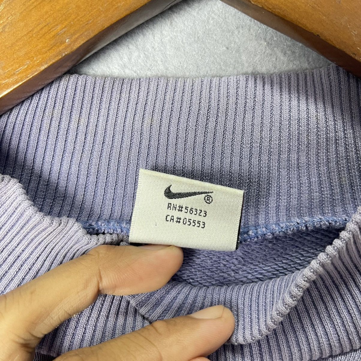 Nike Nike Big Logo AIR Back Spellout Sweatshirt Purple Size US L / EU 52-54 / 3 - 10 Thumbnail