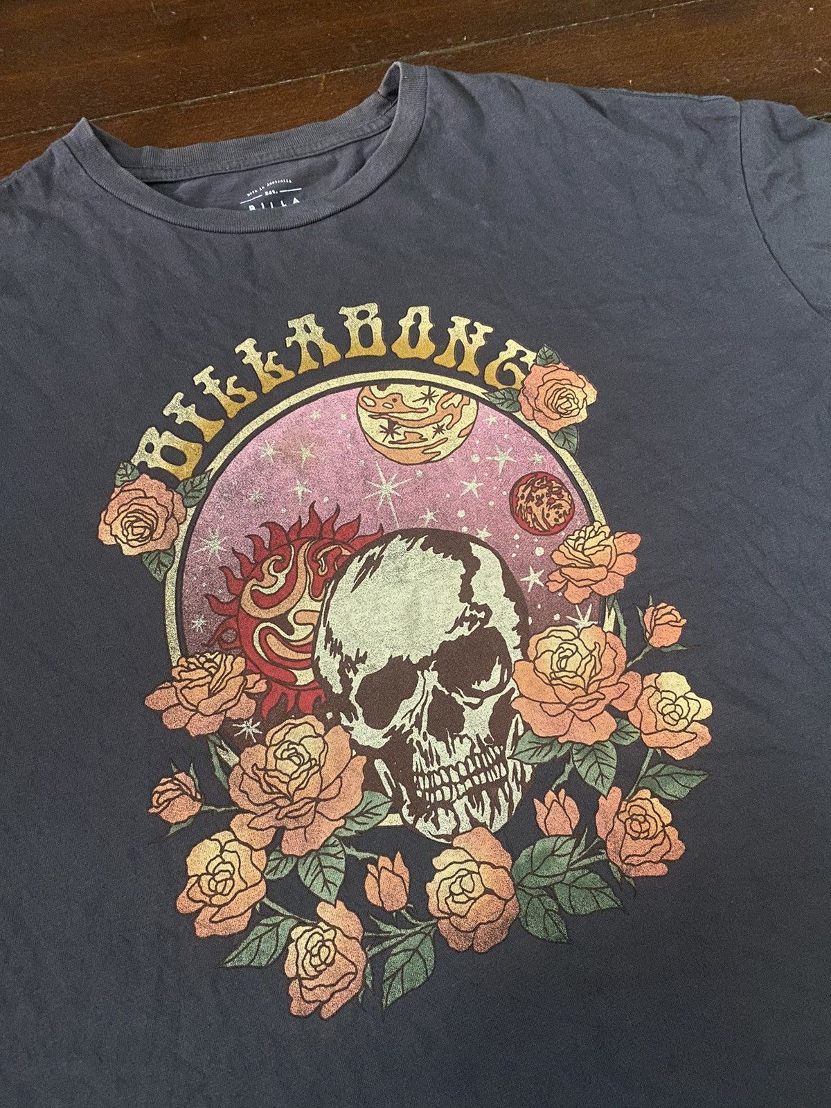 Billabong × Vintage Rare billabong skull inspired by grateful dead design Size US M / EU 48-50 / 2 - 5 Thumbnail