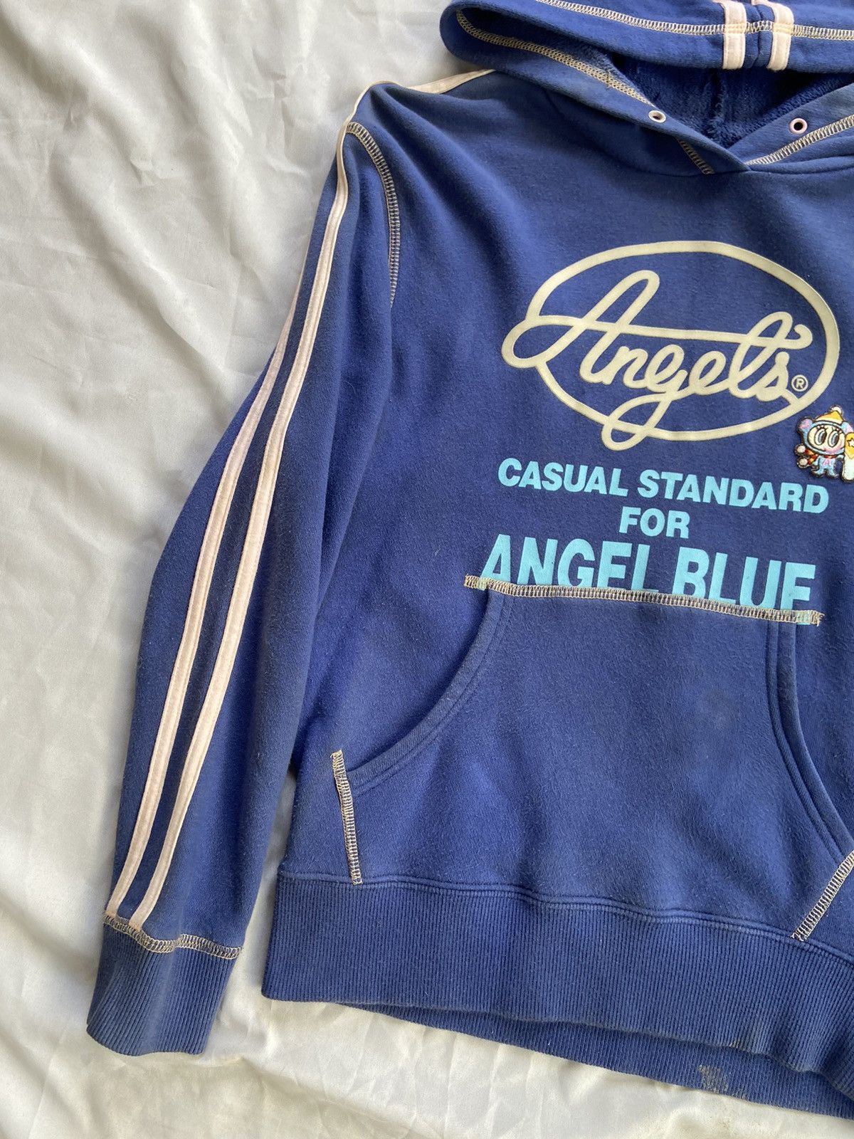 Beauty Beast ANGEL BLUE HOODIE CASUAL STANDARD Size US S / EU 44-46 / 1 - 3 Thumbnail