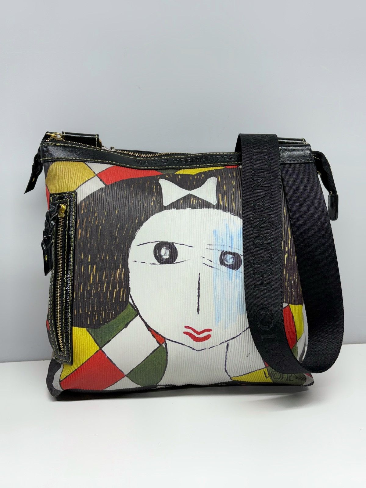 Other Mario Hernandez Vianey Reknown Artist Abstract Crossbody Bag Size ONE SIZE - 1 Thumbnail
